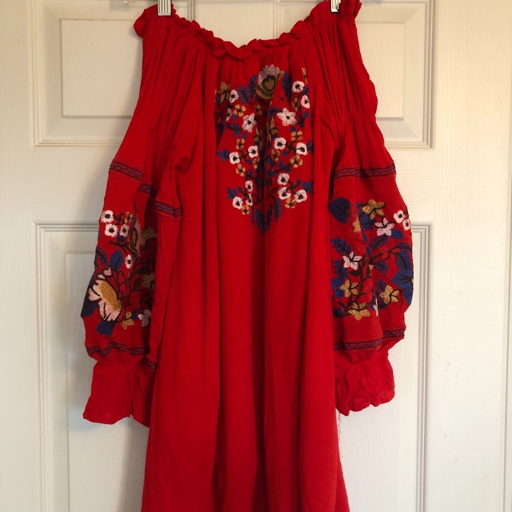 Off the shoulder long top